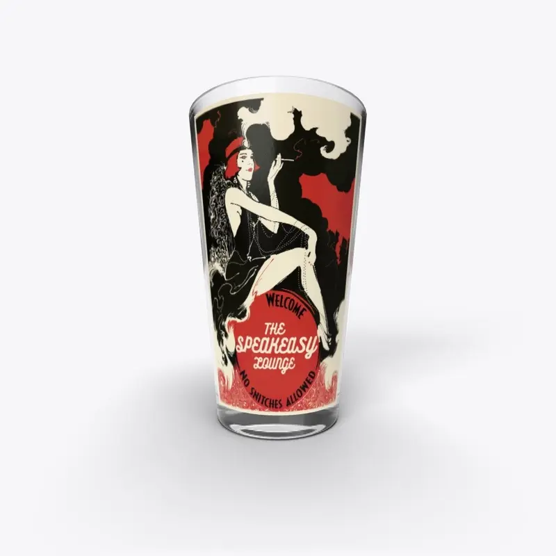 TSEL PINT GLASS -DESIGN 1