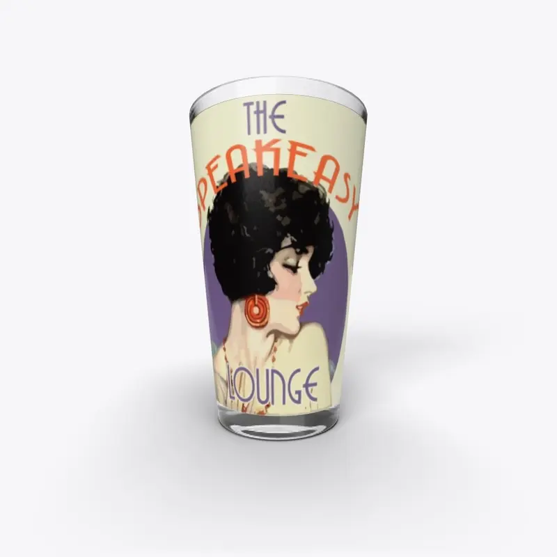 The Speak Easy Lounge Pint Glass